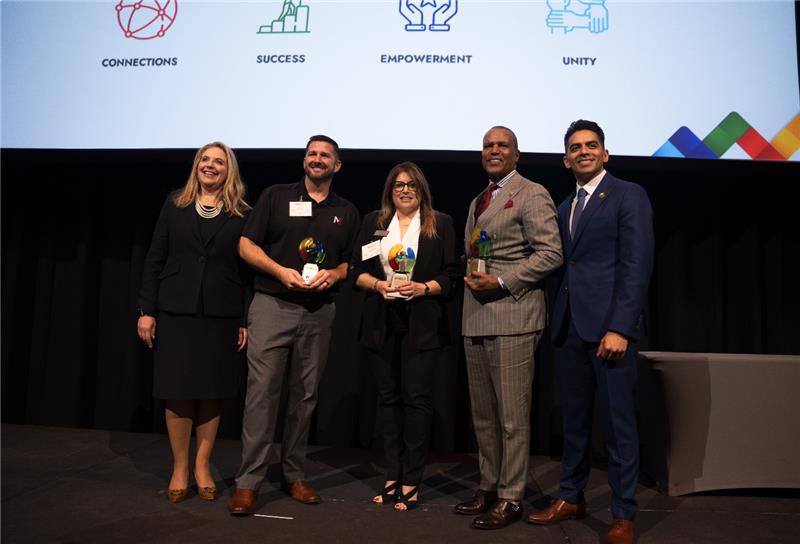Mechanical One wins the Igniter of the year award at the 2024 Ignite Luncheon